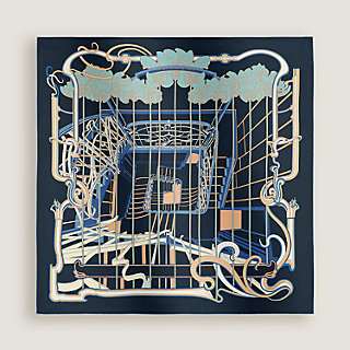 La Ligne Coup de Fouet scarf 90 | Hermès Mainland China